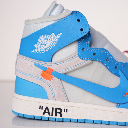 Air Jordan 1 Retro High Off-White University Blue AQ0818-148