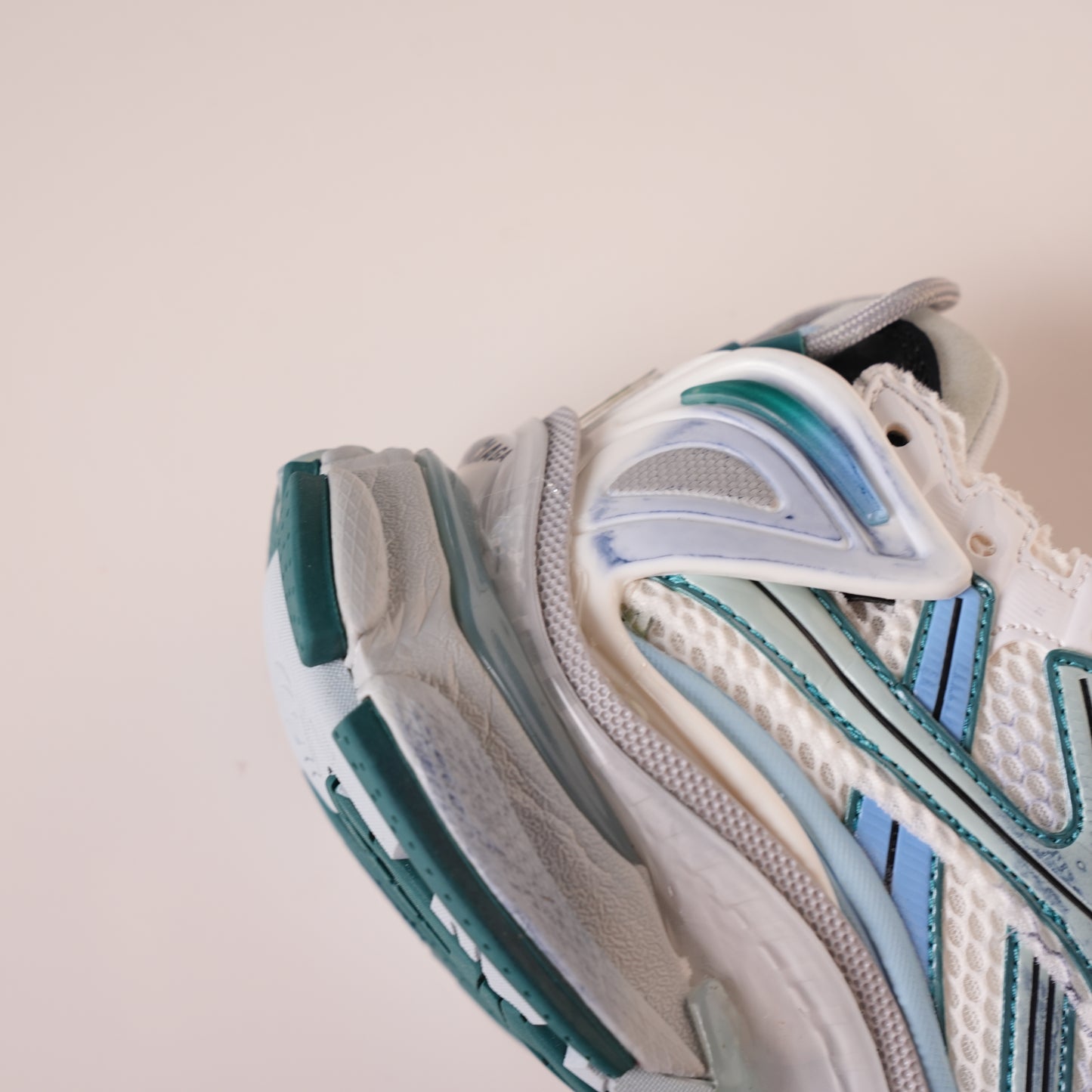 Balenciaga Runner Sneaker 'White Green Blue' 772774 W3RMU 0623