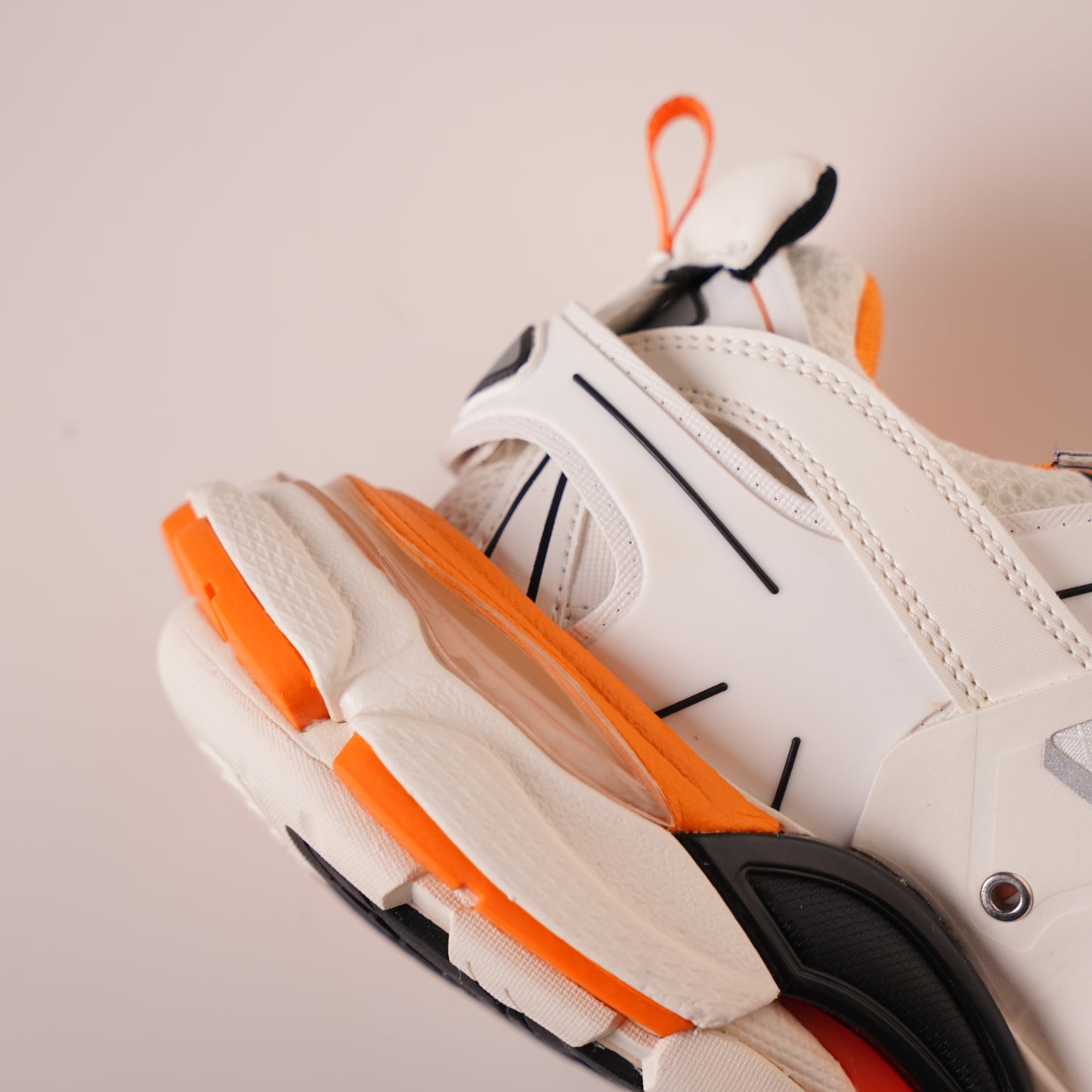 Balenciaga Track White Orange 542436 W1GB7 9059 (No LED)