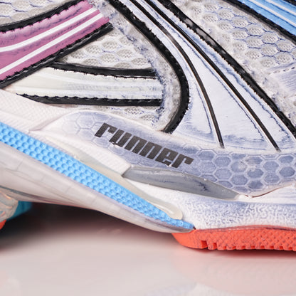 Balenciaga Wmns Runner Sneaker 'Grey Multi-Color' 772767 W3RMU 9458