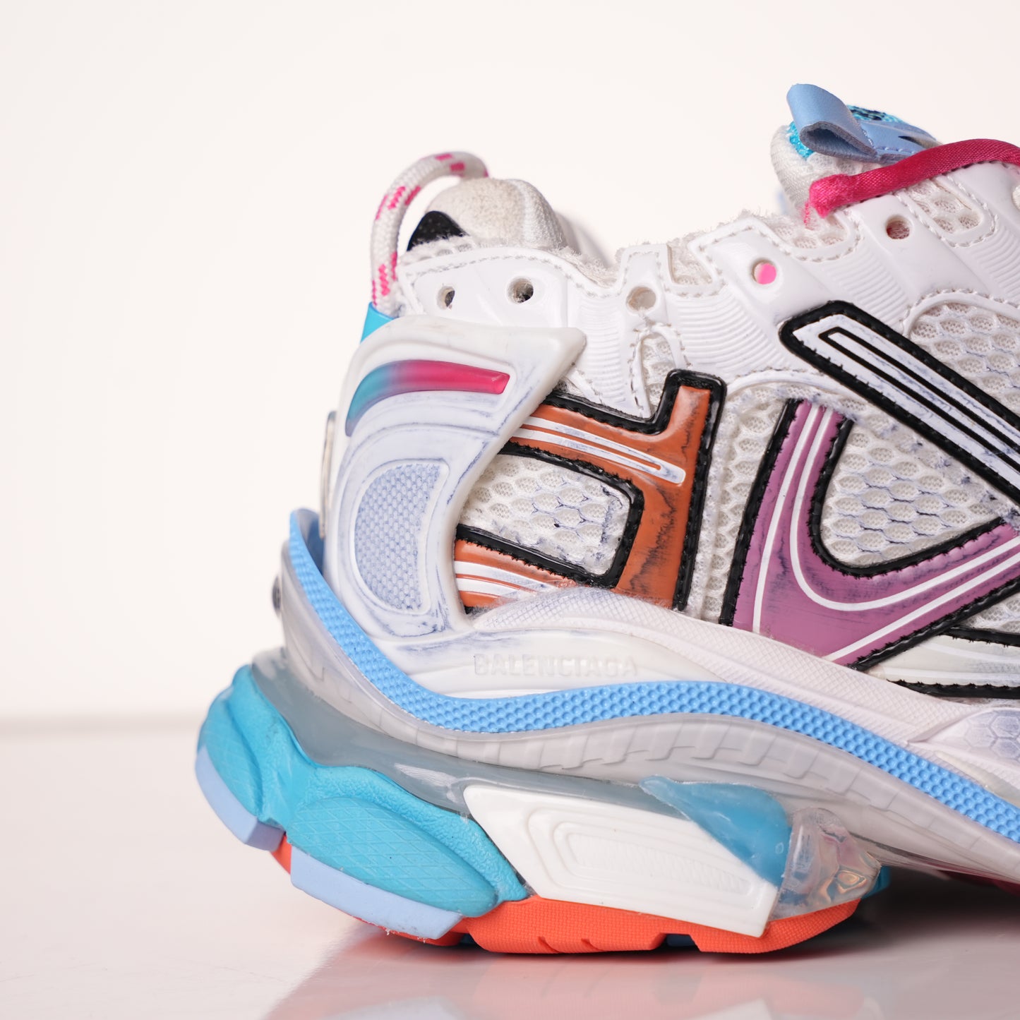 Balenciaga Wmns Runner Sneaker 'Grey Multi-Color' 772767 W3RMU 9458