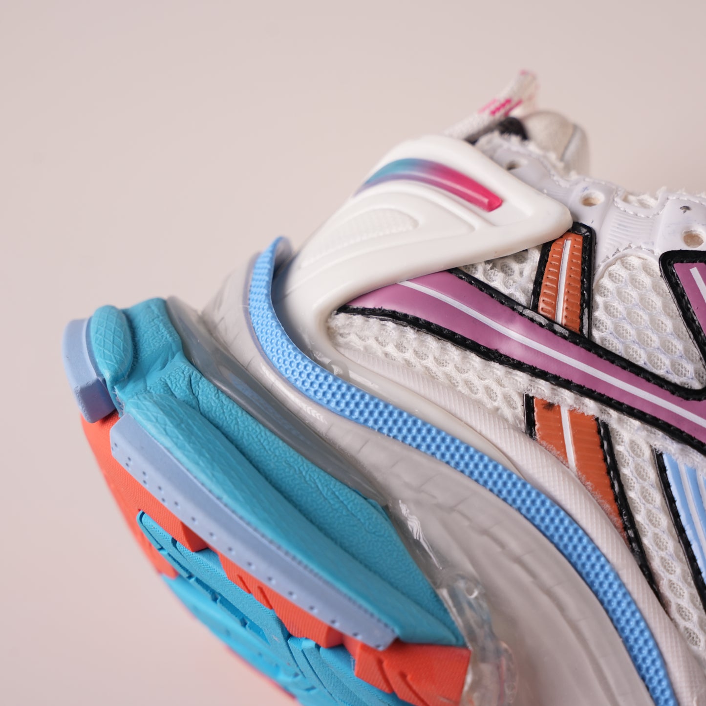 Balenciaga Wmns Runner Sneaker 'Grey Multi-Color' 772767 W3RMU 9458