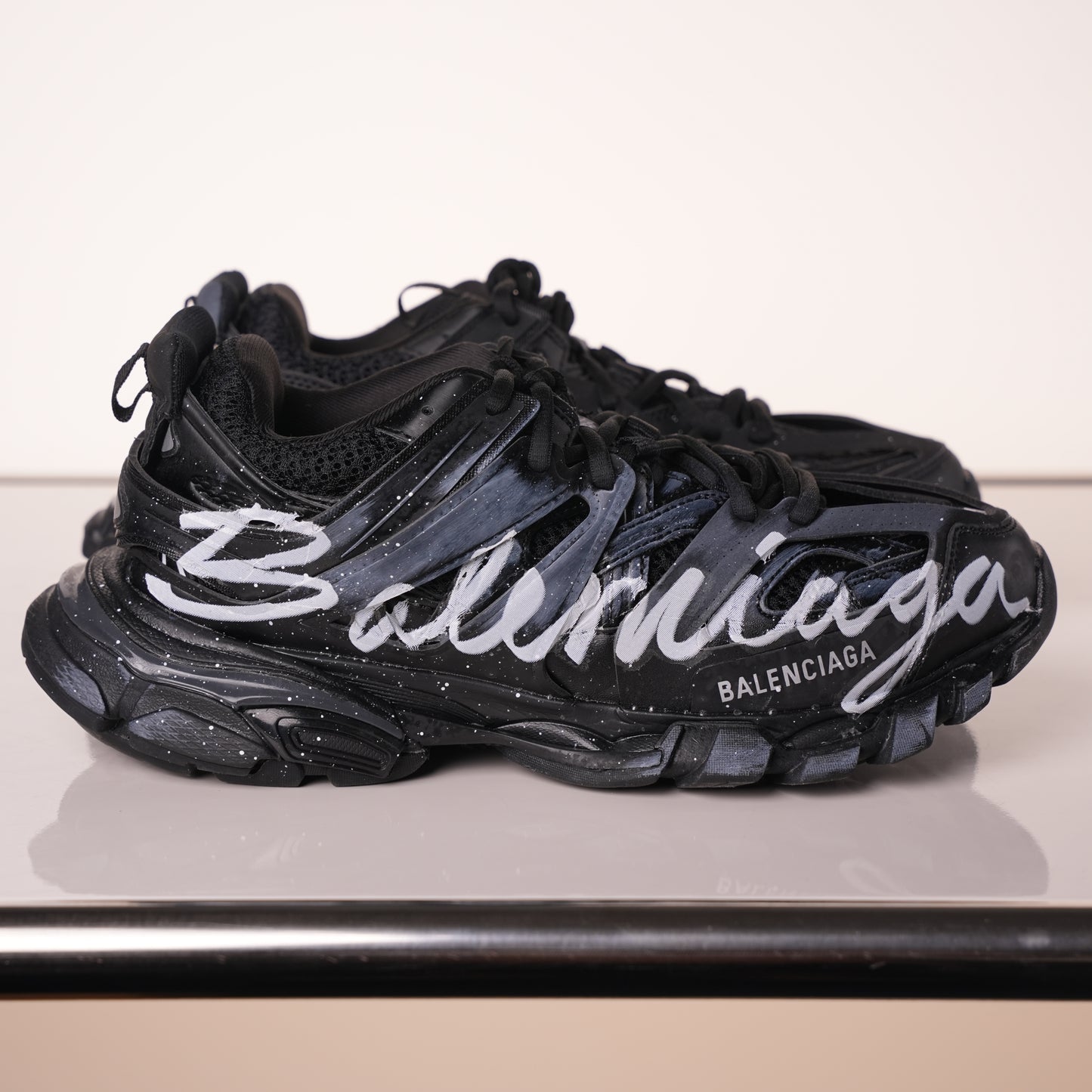 Balenciaga Track Sneaker White Graffiti 542436 WTRHW 1090