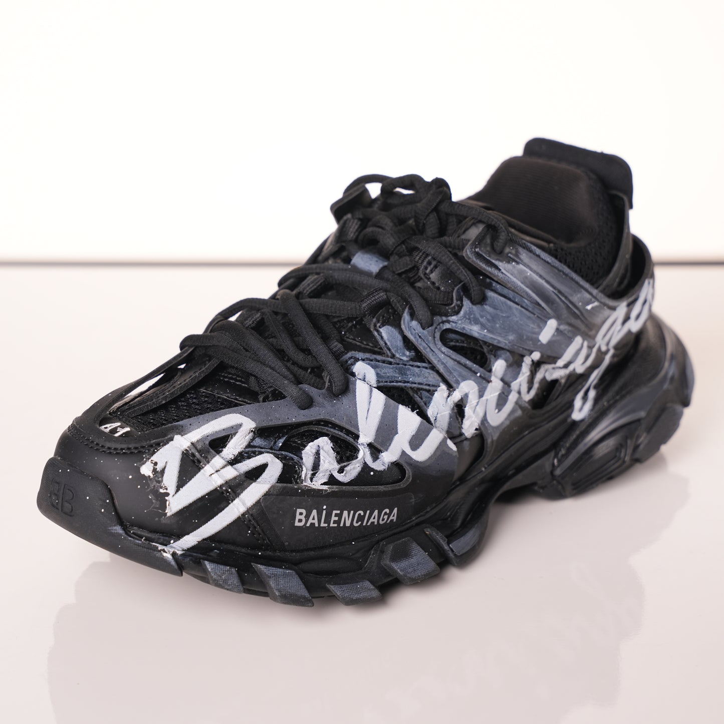 Balenciaga Track Sneaker White Graffiti 542436 WTRHW 1090