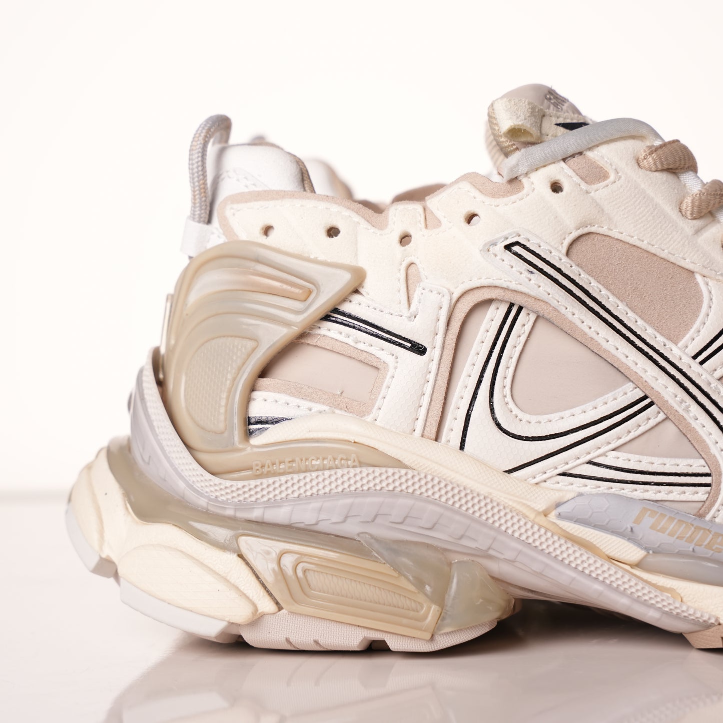 Balenciaga Runner Sneaker Beige Mix
