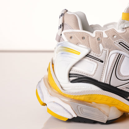 Balenciaga Runner Sneaker 'White Yellow' 772767 W3RNY 9170