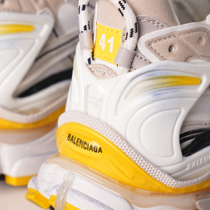 Balenciaga Runner Sneaker 'White Yellow' 772767 W3RNY 9170