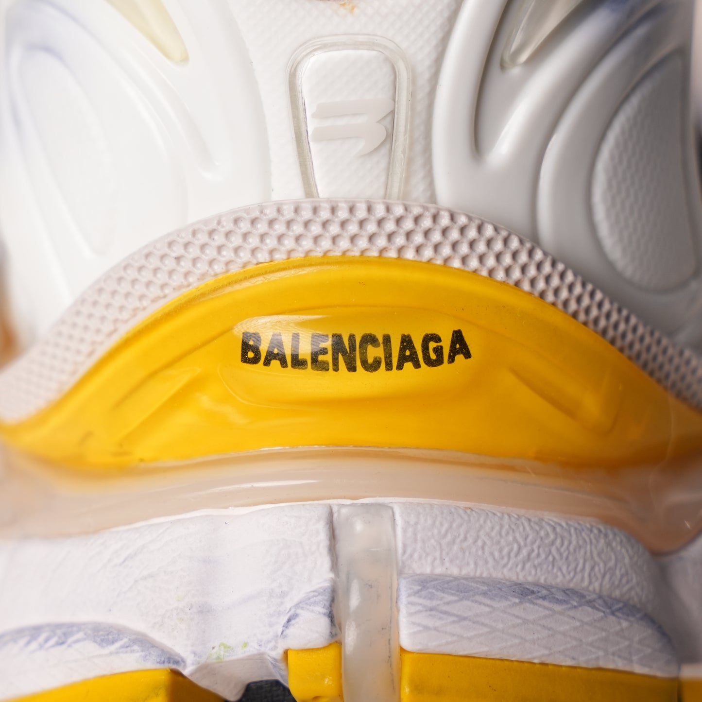Balenciaga Runner Sneaker 'White Yellow' 772767 W3RNY 9170