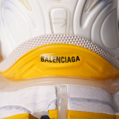 Balenciaga Runner Sneaker 'White Yellow' 772767 W3RNY 9170