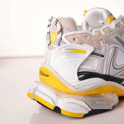 Balenciaga Runner Sneaker 'White Yellow' 772767 W3RNY 9170