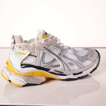 Balenciaga Runner Sneaker 'White Yellow' 772767 W3RNY 9170