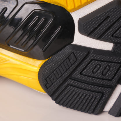 Balenciaga Runner Sneaker 'White Yellow' 772767 W3RNY 9170