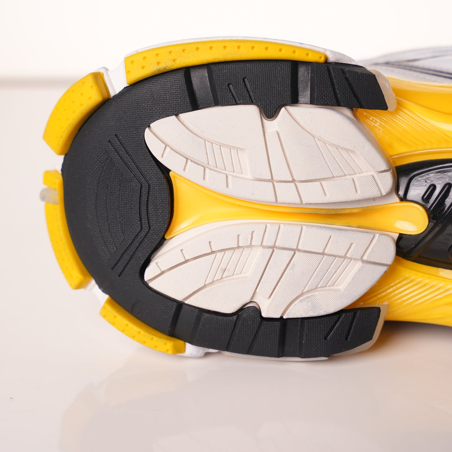 Balenciaga Runner Sneaker 'White Yellow' 772767 W3RNY 9170