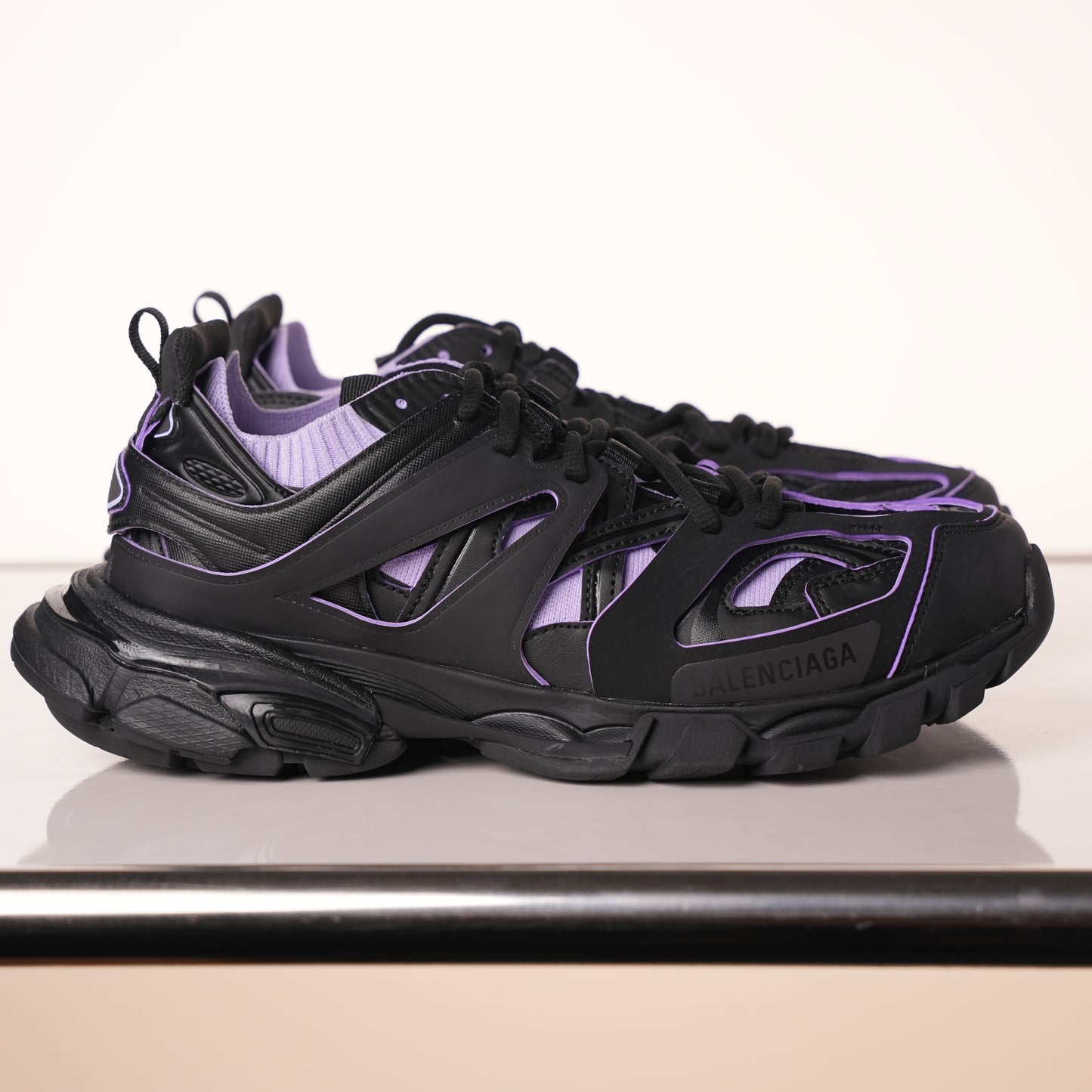 Balenciaga Track Black Rice Black Purple