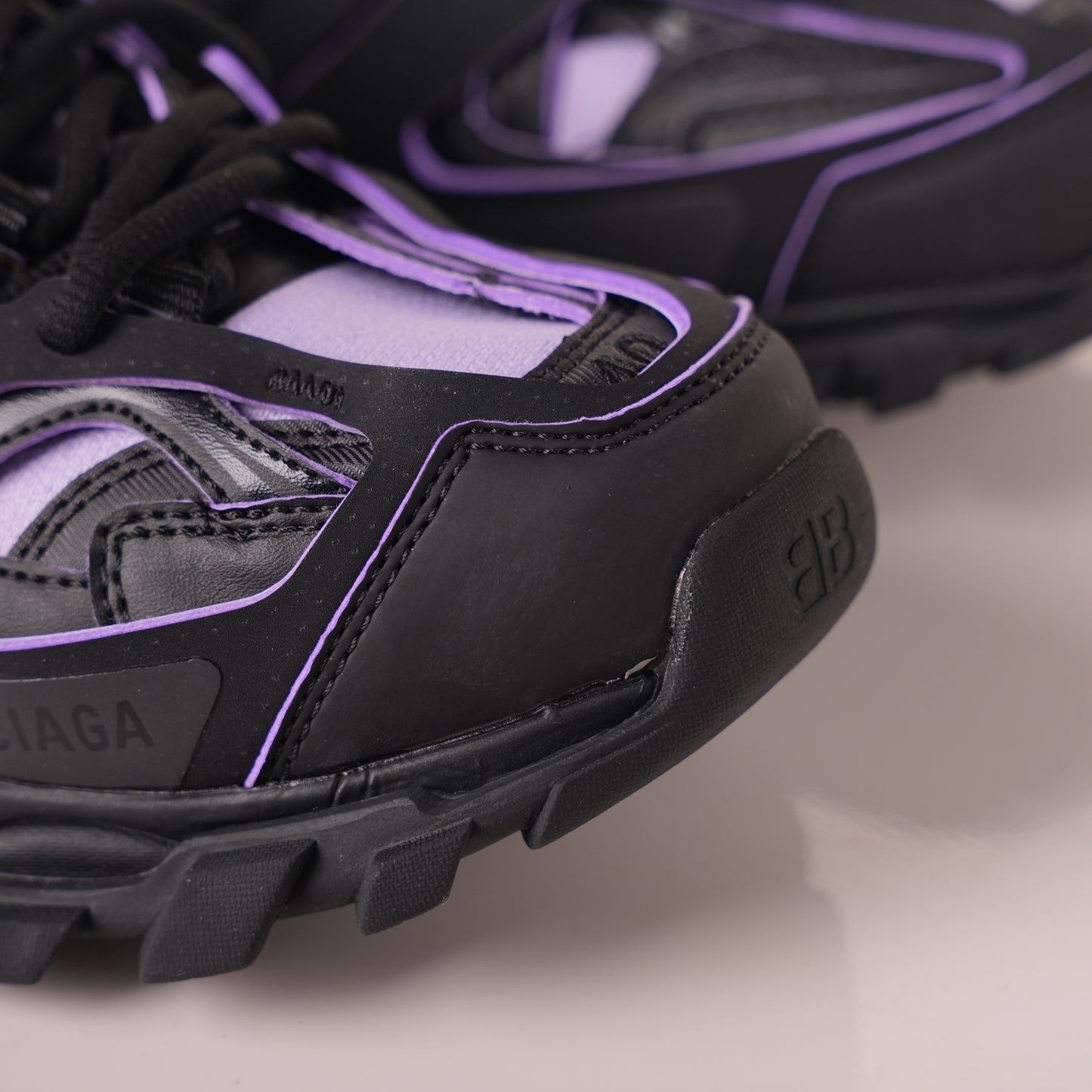 Balenciaga Track Black Rice Black Purple