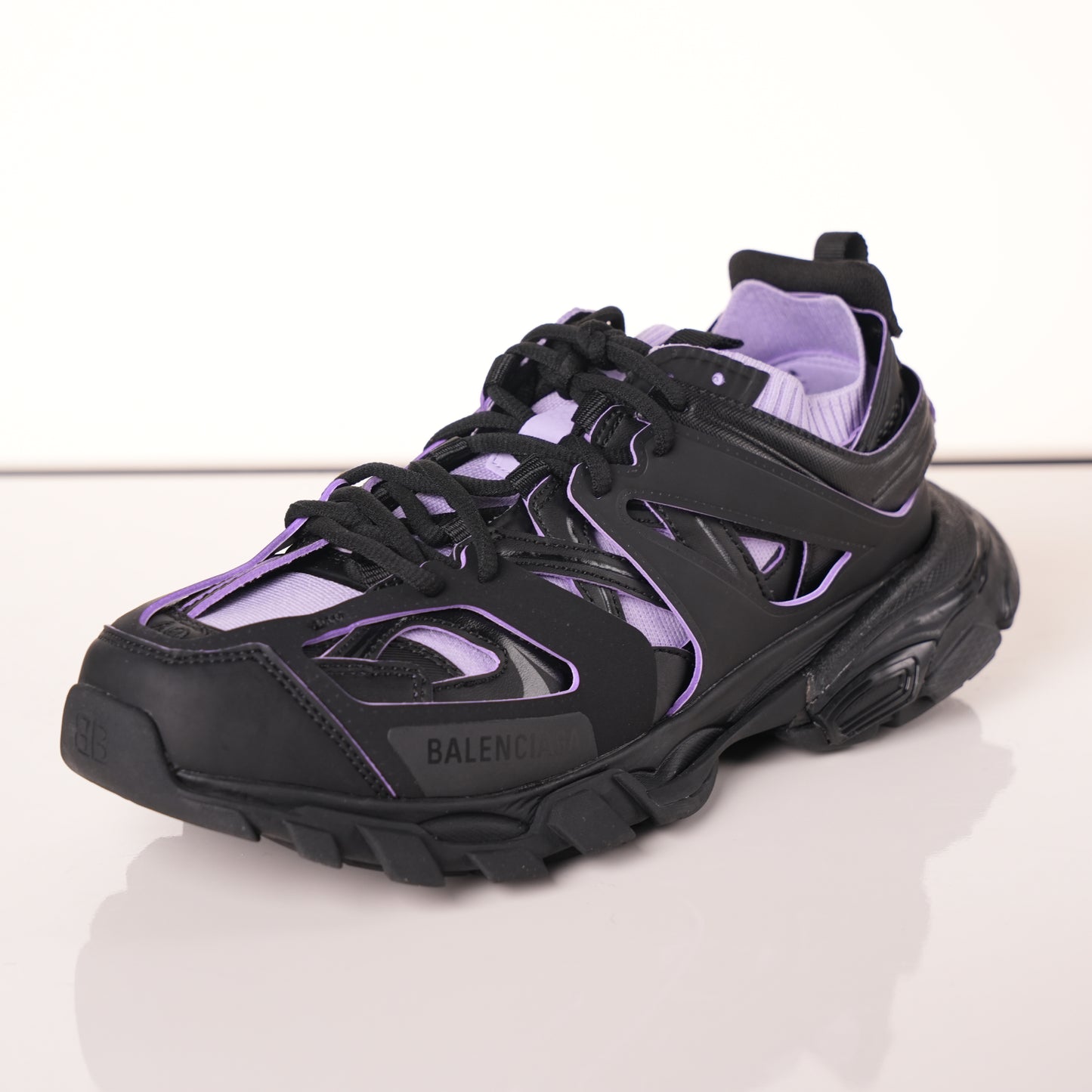 Balenciaga Track Black Rice Black Purple