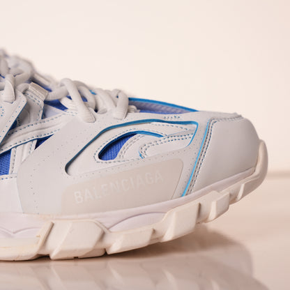 Balenciaga Track Sock White Blue