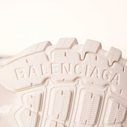 Balenciaga Track Sock White Blue