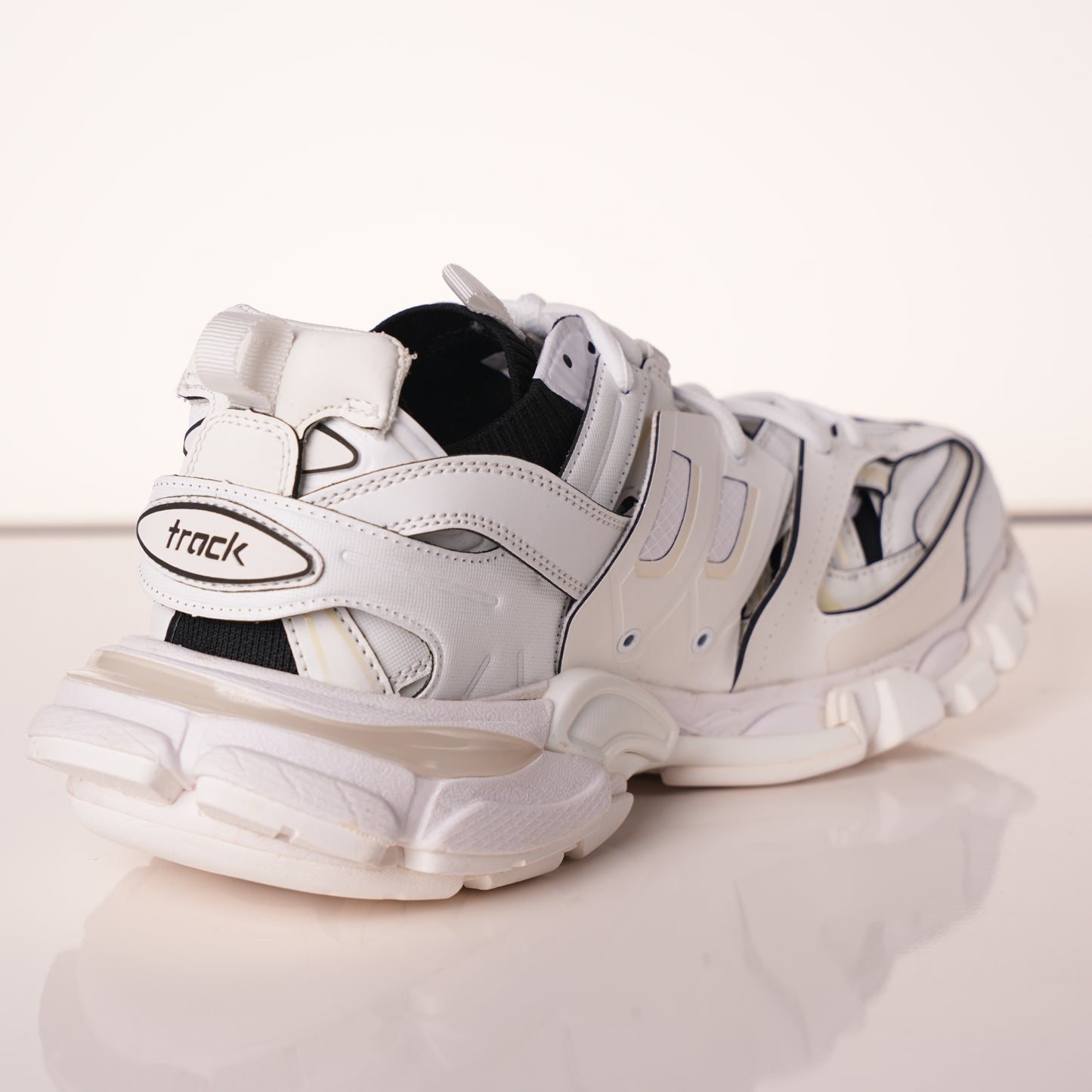 Balenciaga Track White Black 542023 W3AC1 9010 (NO LED)