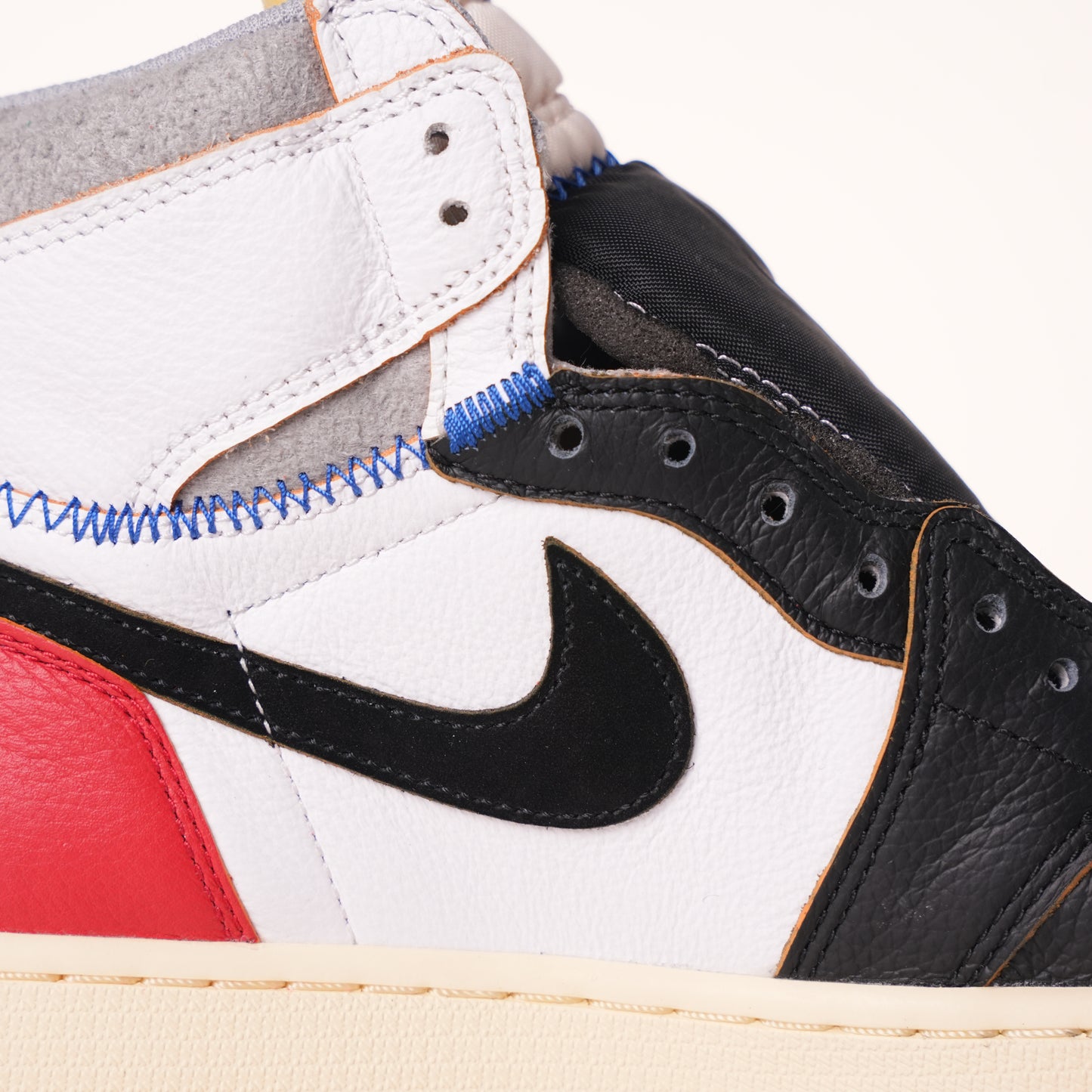 Air Jordan 1 Retro High Union Los Angeles Black Toe BV1300-106
