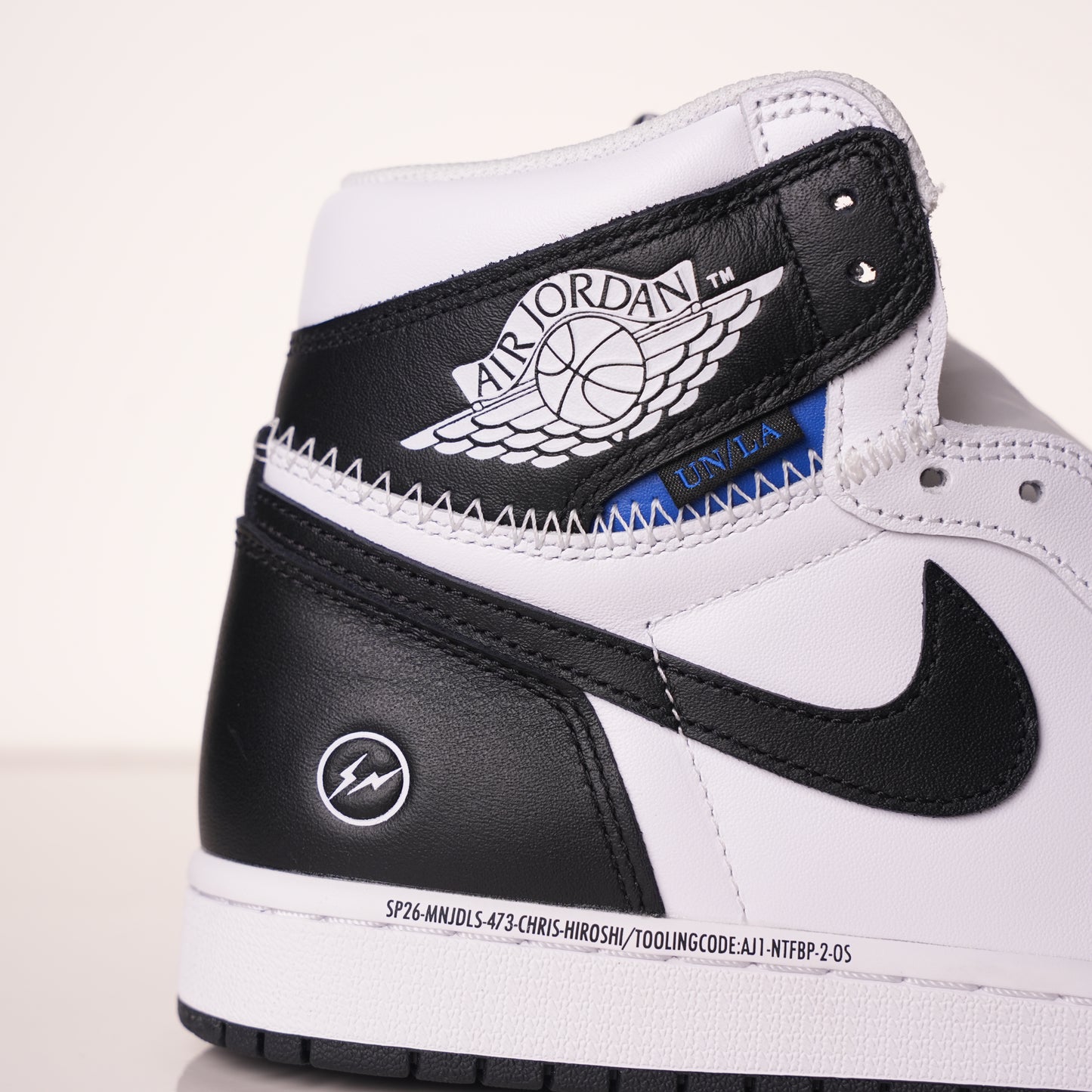 Union LA x Air Jordan 1 Retro Lightning UN Black And White II7282-100
