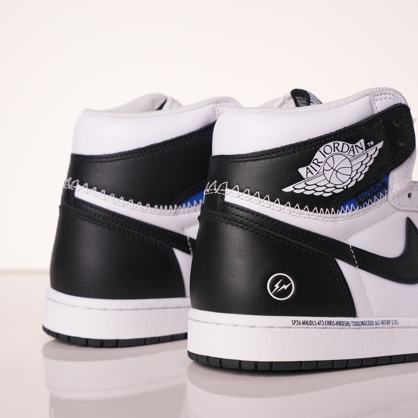 Union LA x Air Jordan 1 Retro Lightning UN Black And White II7282-100