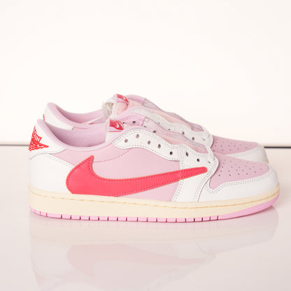 Travis Scott x Air Jordan 1 Retro Low OG 'Sail Tropical Pink' IQ7604-101