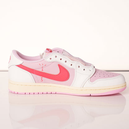 Travis Scott x Air Jordan 1 Retro Low OG 'Sail Tropical Pink' IQ7604-101