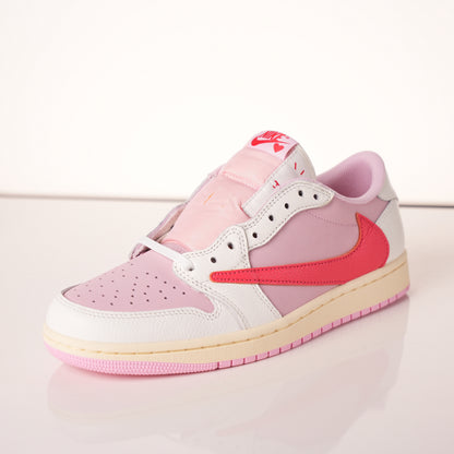 Travis Scott x Air Jordan 1 Retro Low OG 'Sail Tropical Pink' IQ7604-101