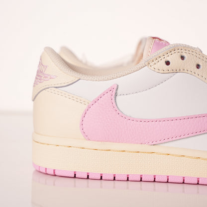 Travis Scott x Air Jordan 1 Low OG Sail Shy Pink