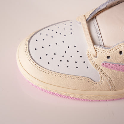 Travis Scott x Air Jordan 1 Low OG Sail Shy Pink