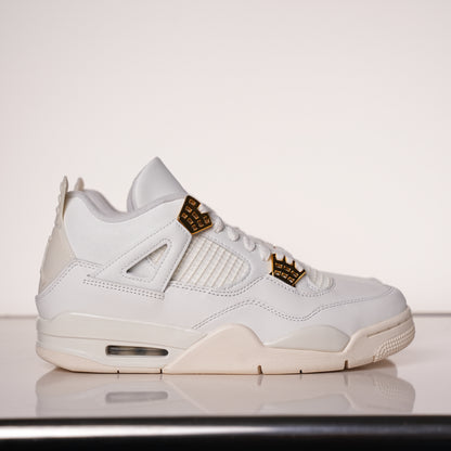 Air Jordan 4 Sail Metallic Gold AQ9129-170