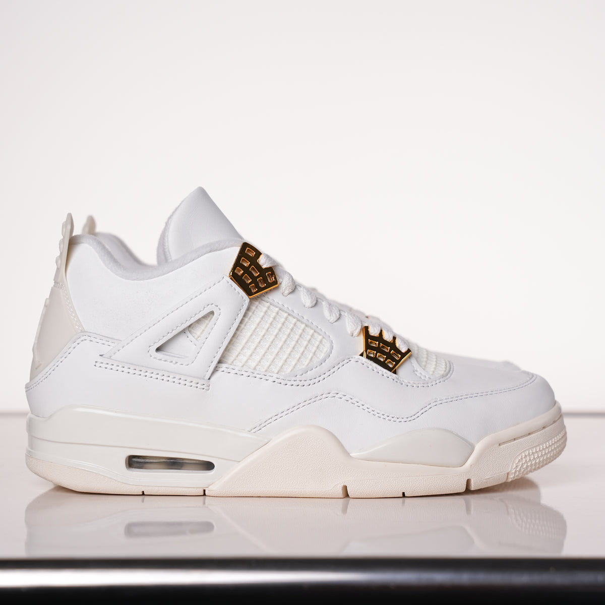 Air Jordan 4 Sail Metallic Gold AQ9129-170
