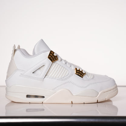 Air Jordan 4 Sail Metallic Gold AQ9129-170
