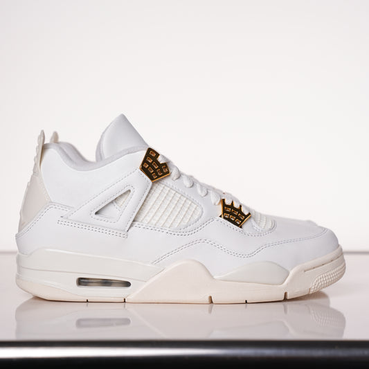 Air Jordan 4 Sail Metallic Gold AQ9129-170