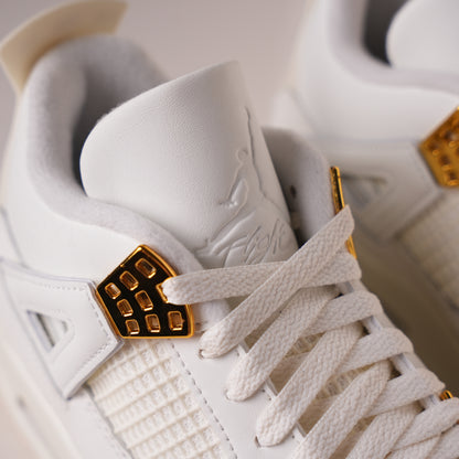 Air Jordan 4 Sail Metallic Gold AQ9129-170