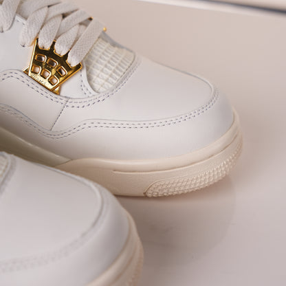 Air Jordan 4 Sail Metallic Gold AQ9129-170