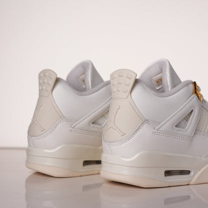 Air Jordan 4 Sail Metallic Gold AQ9129-170