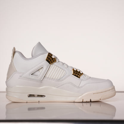 Air Jordan 4 Sail Metallic Gold AQ9129-170