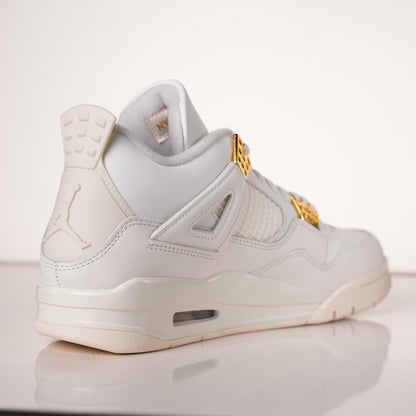 Air Jordan 4 Sail Metallic Gold AQ9129-170