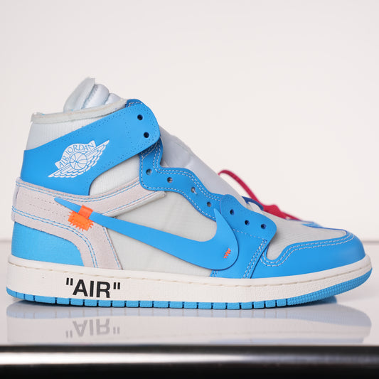 Air Jordan 1 Retro High Off-White University Blue AQ0818-148