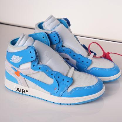 Air Jordan 1 Retro High Off-White University Blue AQ0818-148