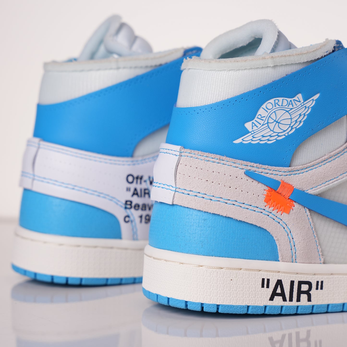 Air Jordan 1 Retro High Off-White University Blue AQ0818-148