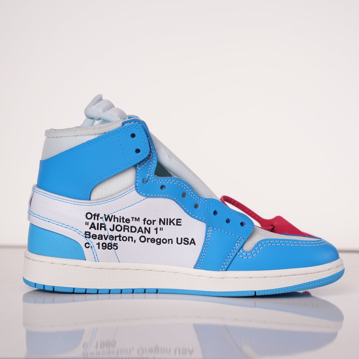 Air Jordan 1 Retro High Off-White University Blue AQ0818-148