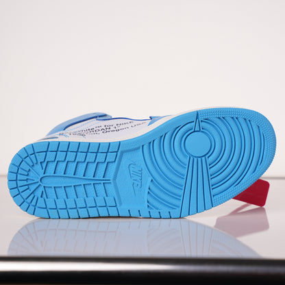 Air Jordan 1 Retro High Off-White University Blue AQ0818-148