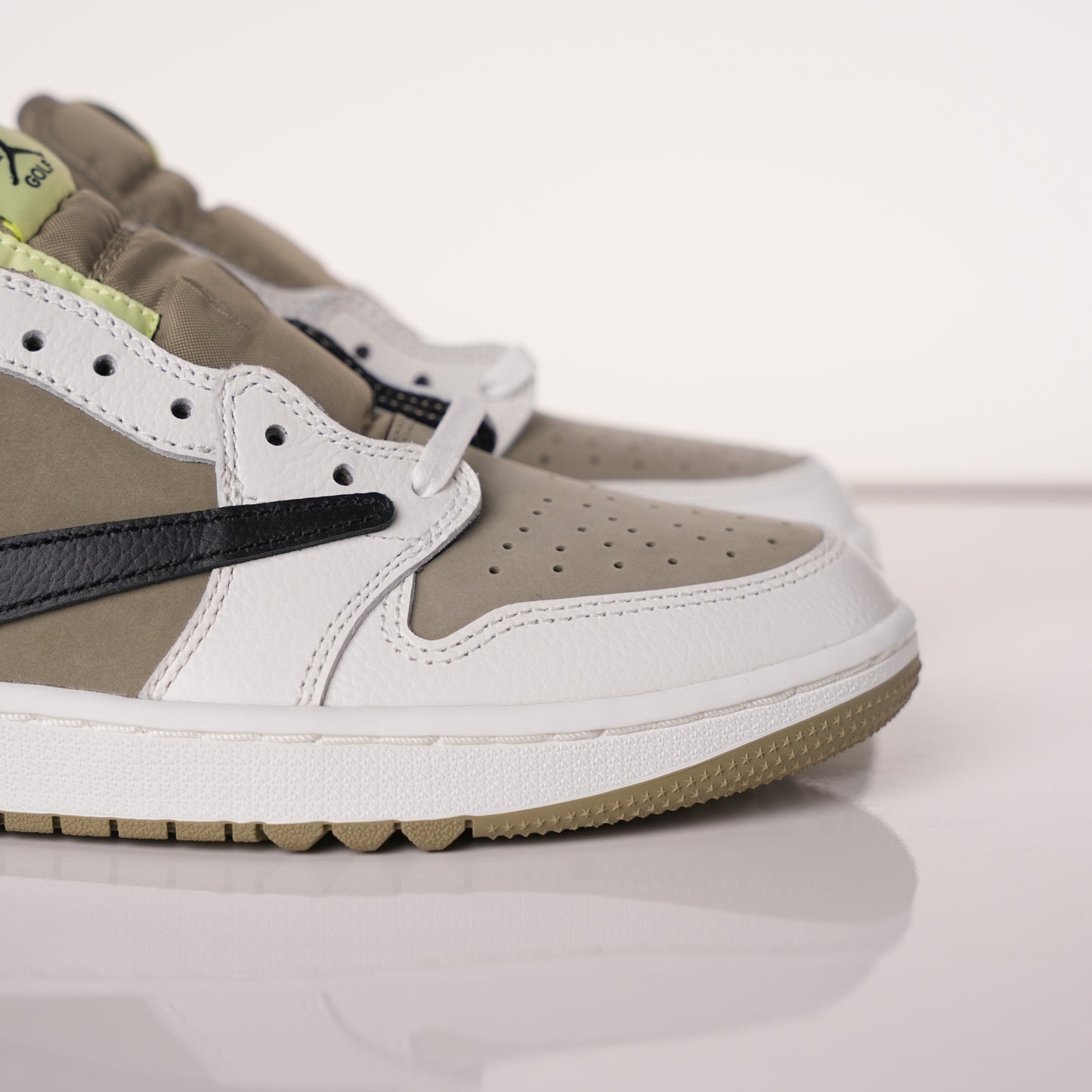 Travis Scott x Air Jordan 1 Low Golf Olive FZ3124-200