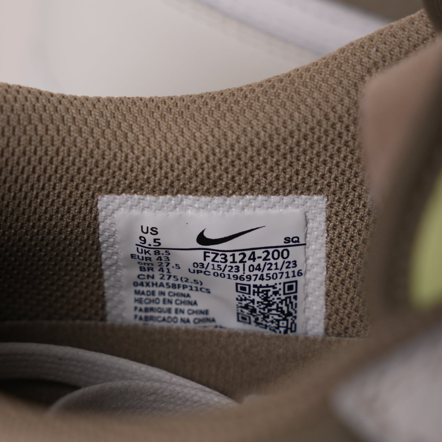 Travis Scott x Air Jordan 1 Low Golf Olive FZ3124-200