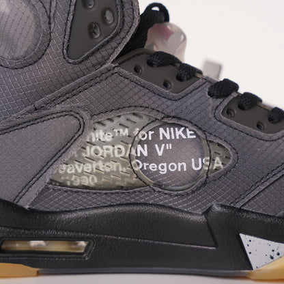Air Jordan 5 Retro Off-White Black