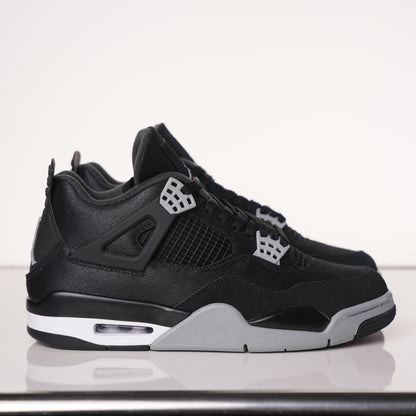 Air Jordan 4 Retro SE Black Canvas