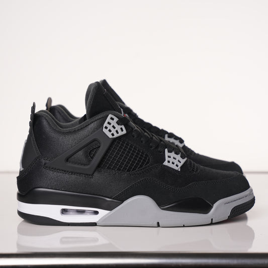 Air Jordan 4 Retro SE Black Canvas